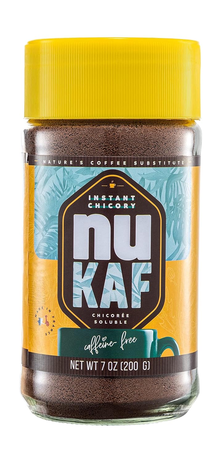 nuKAF Chicory Coffee: Rich Prebiotic Blend
