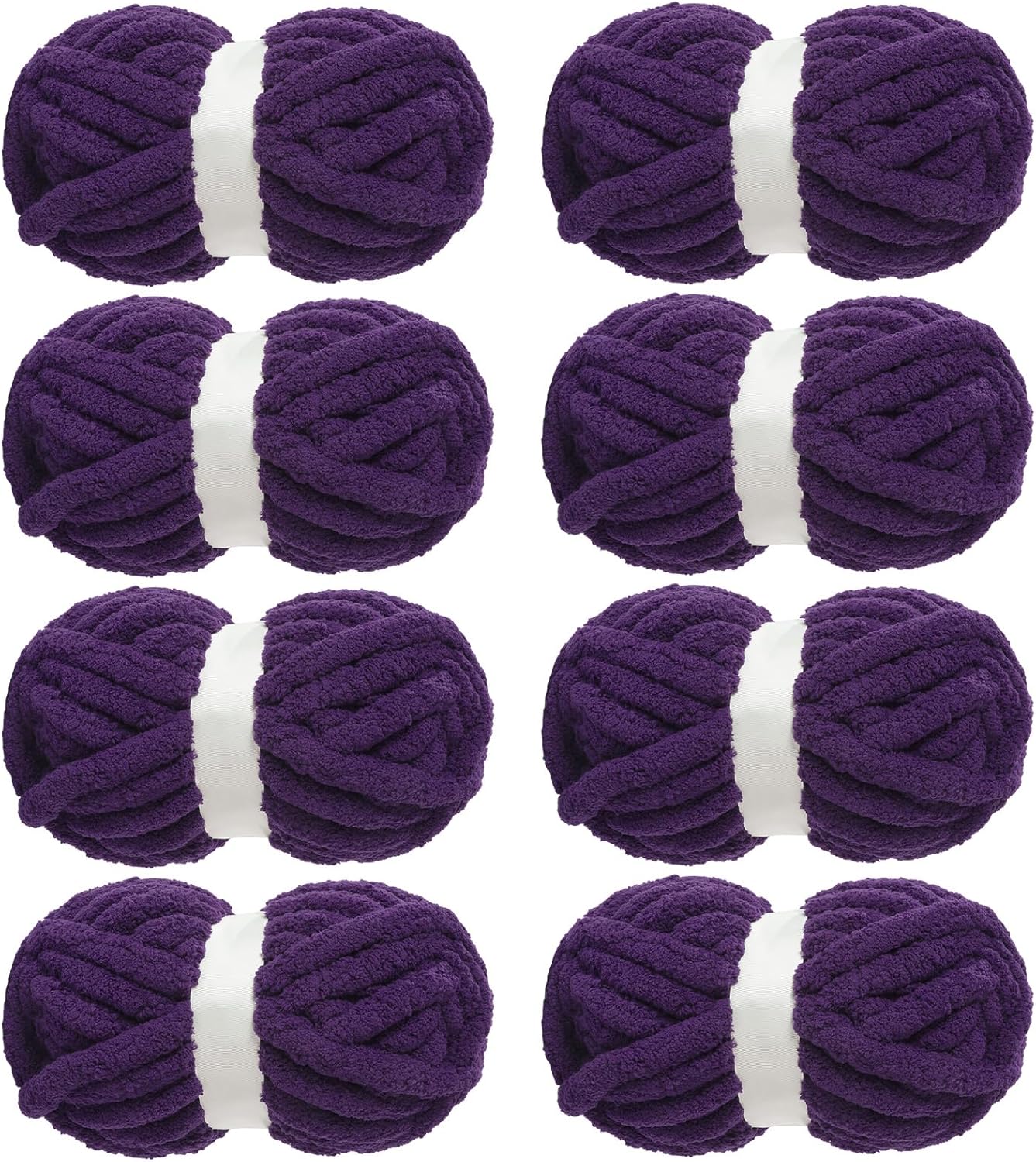 MABOZOO Chunky Yarn for Crocheting - Jumbo Chenille Yarn