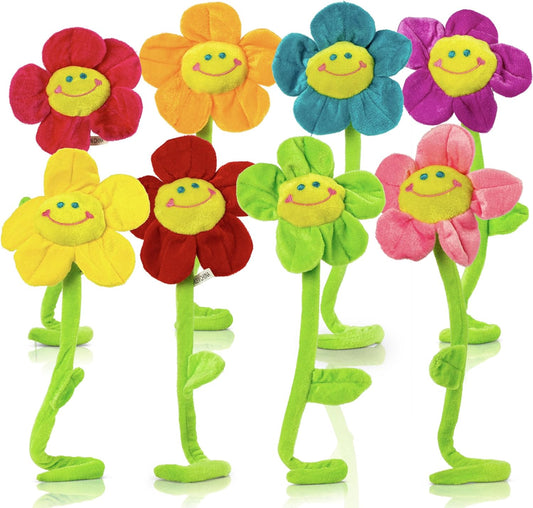 TPlay Bendable Sunflower Plush: Soft Stem Toy for Ages 2-4
