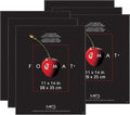 MCS Format Picture Frames 11 x 14, 6-Pack - Slim Black Gallery Wall