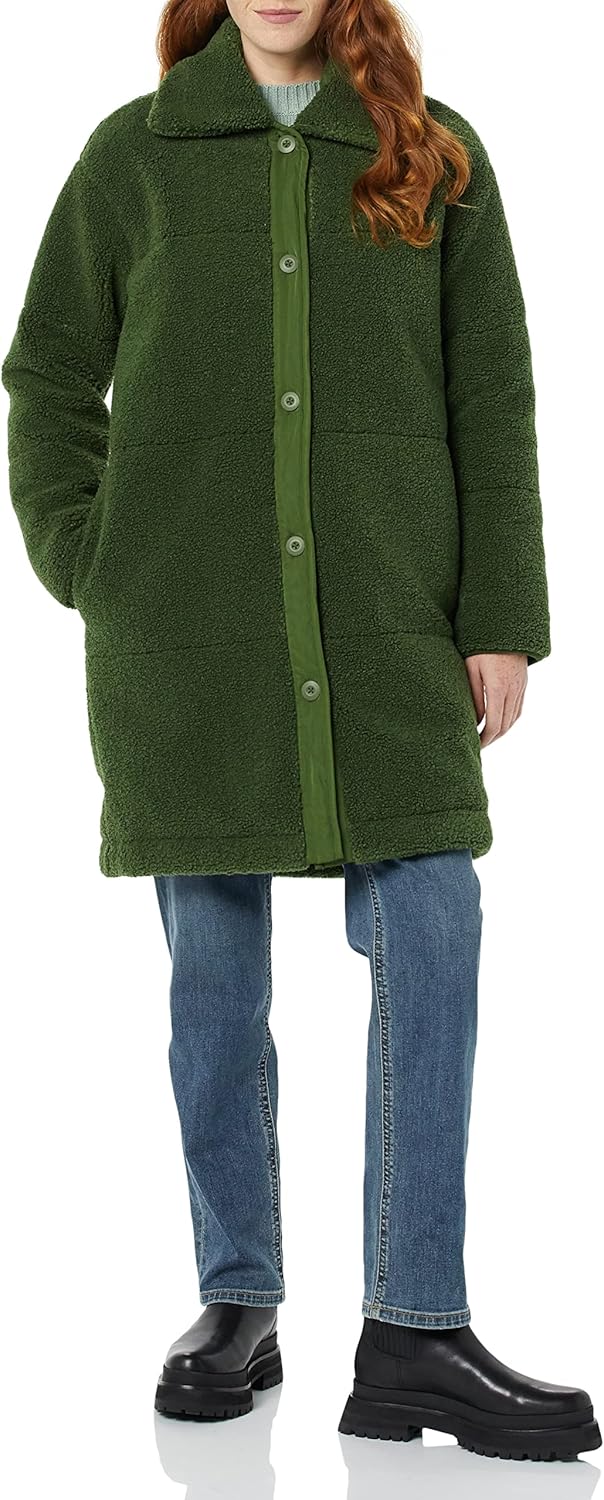 Oversized Teddy Sherpa Coat for Women - Warm and Stylish Layer