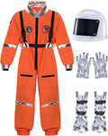Cuffbow Astronaut Costume for Kids and Teens - 4 Piece Space Suit
