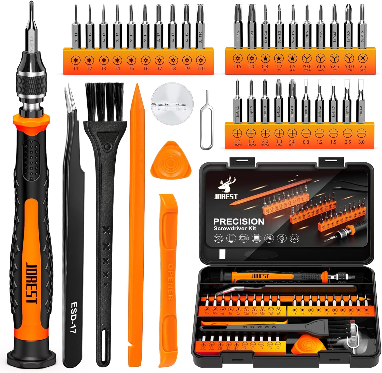 Ultimate Precision Repair Kit - JOREST 38Pc S2 Steel
