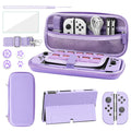 FANPL Case bundle for Nintendo Switch OLED - Purple Protective Kit