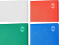 CURTA 4-Pack Cutting Boards 18in x 12in x 0.5in - Color Coded Set