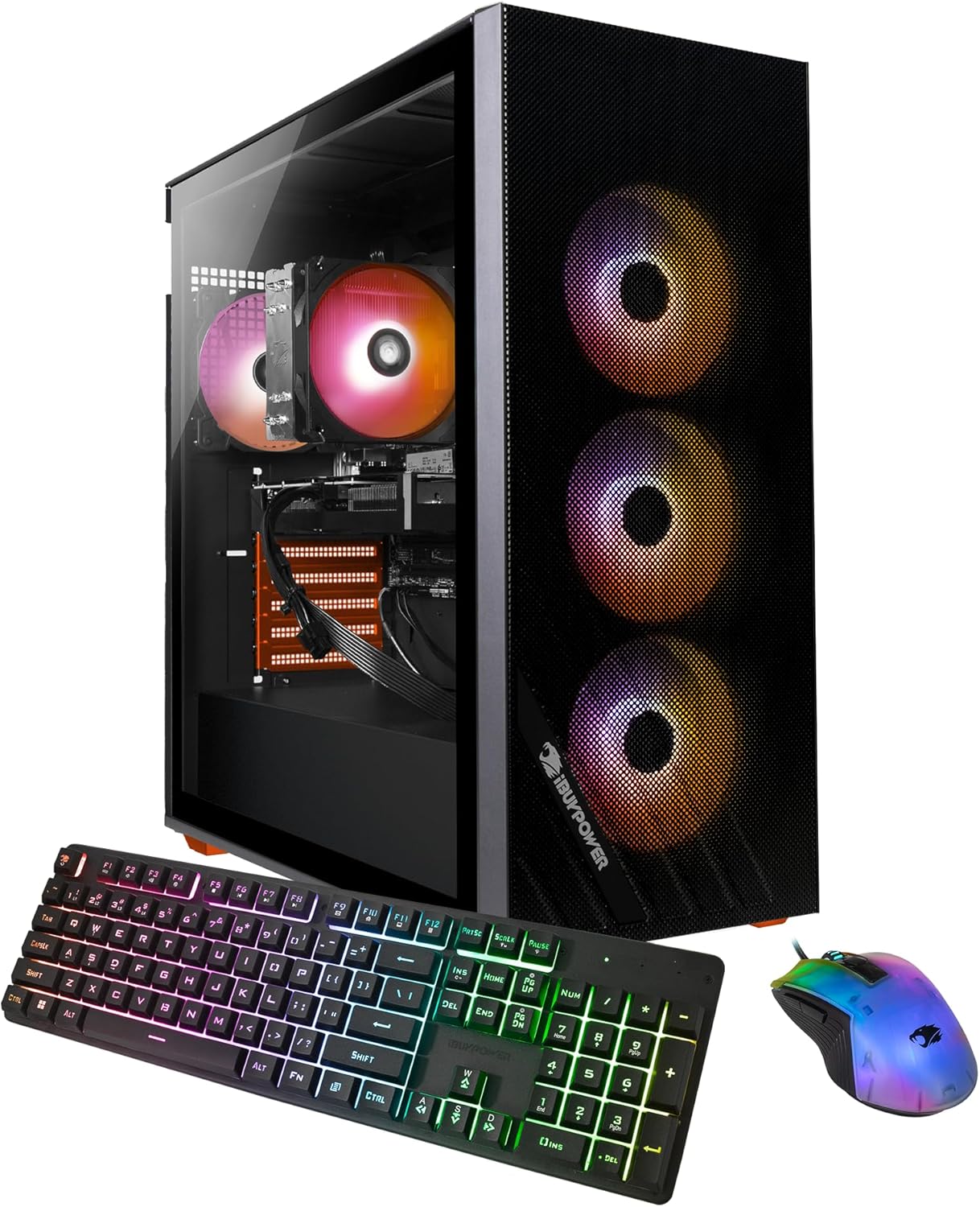Ultimate Gaming Power: iBUYPOWER Orange Ryzen 7 PC