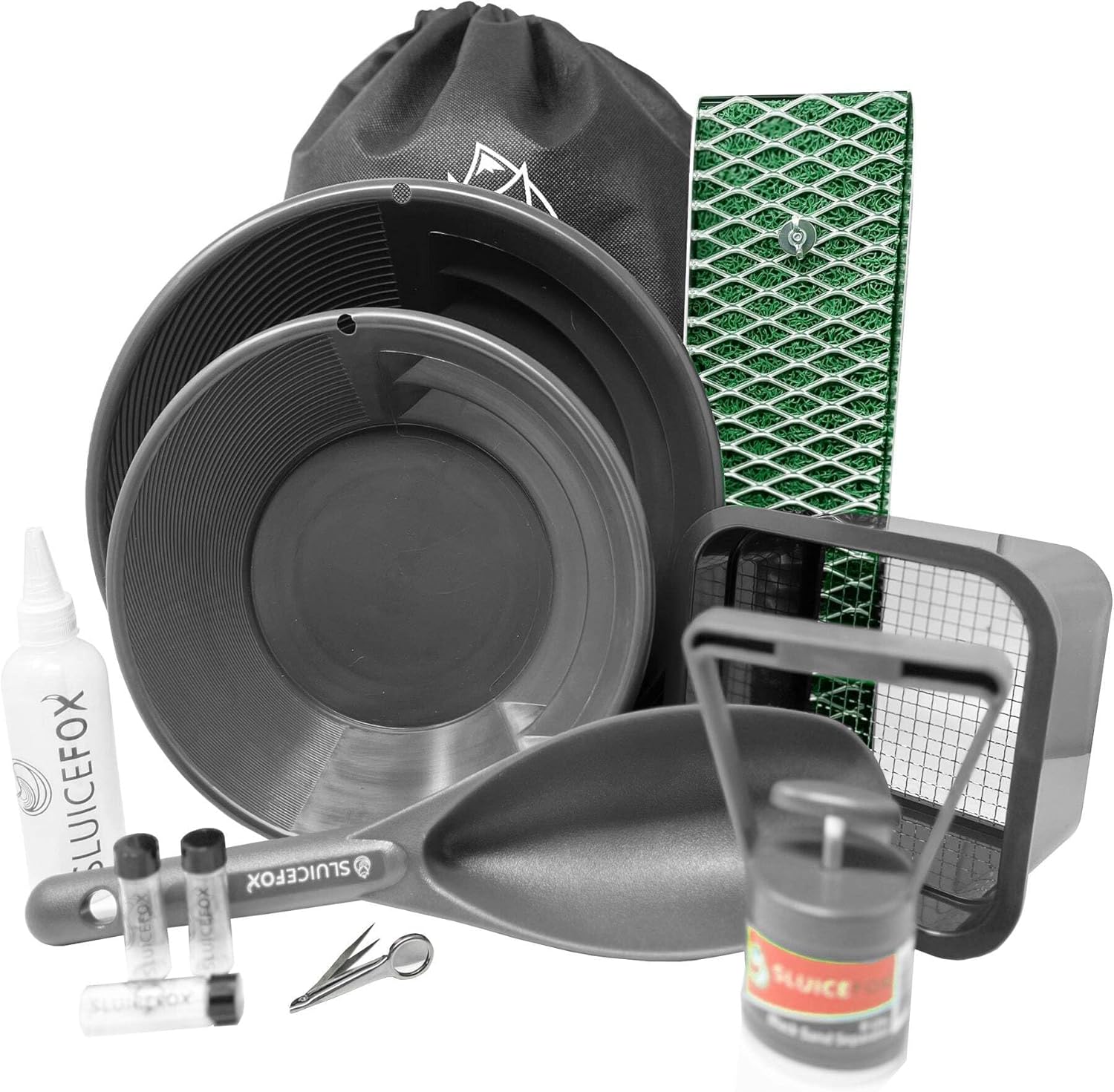 Sluice Fox All-in-One Gold Panning Kit for Easy Prospecting