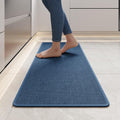 Kitchen Mats for Floor Blue 17x47 - Super Absorbent Non Slip Runner
