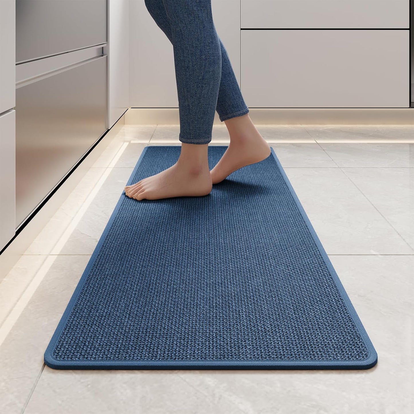 Super Absorbent Kitchen Mats for Floor, Non Slip and Washable