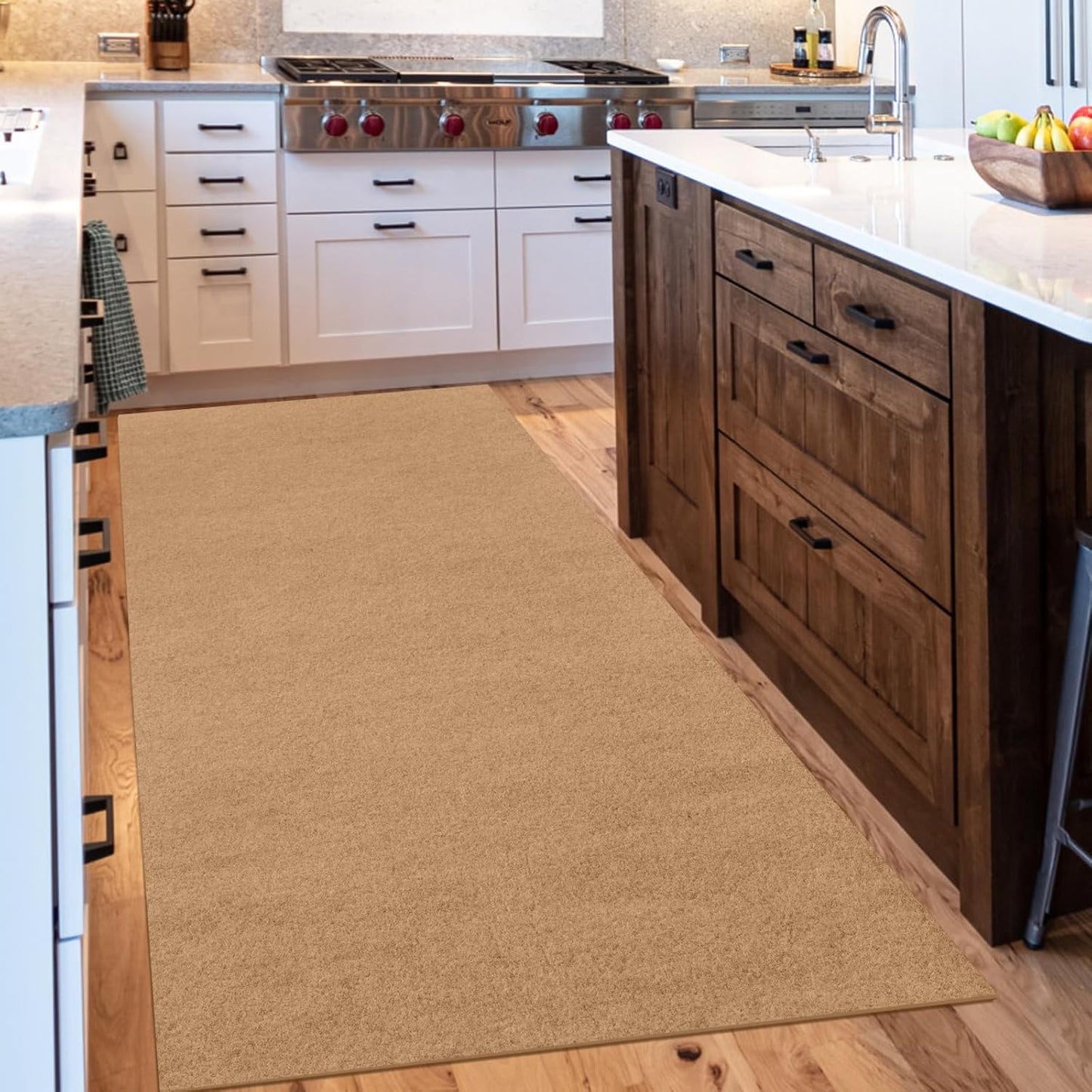 Outdoor Indoor 2ft x 17ft Runner Rug with Non-Slip Backing