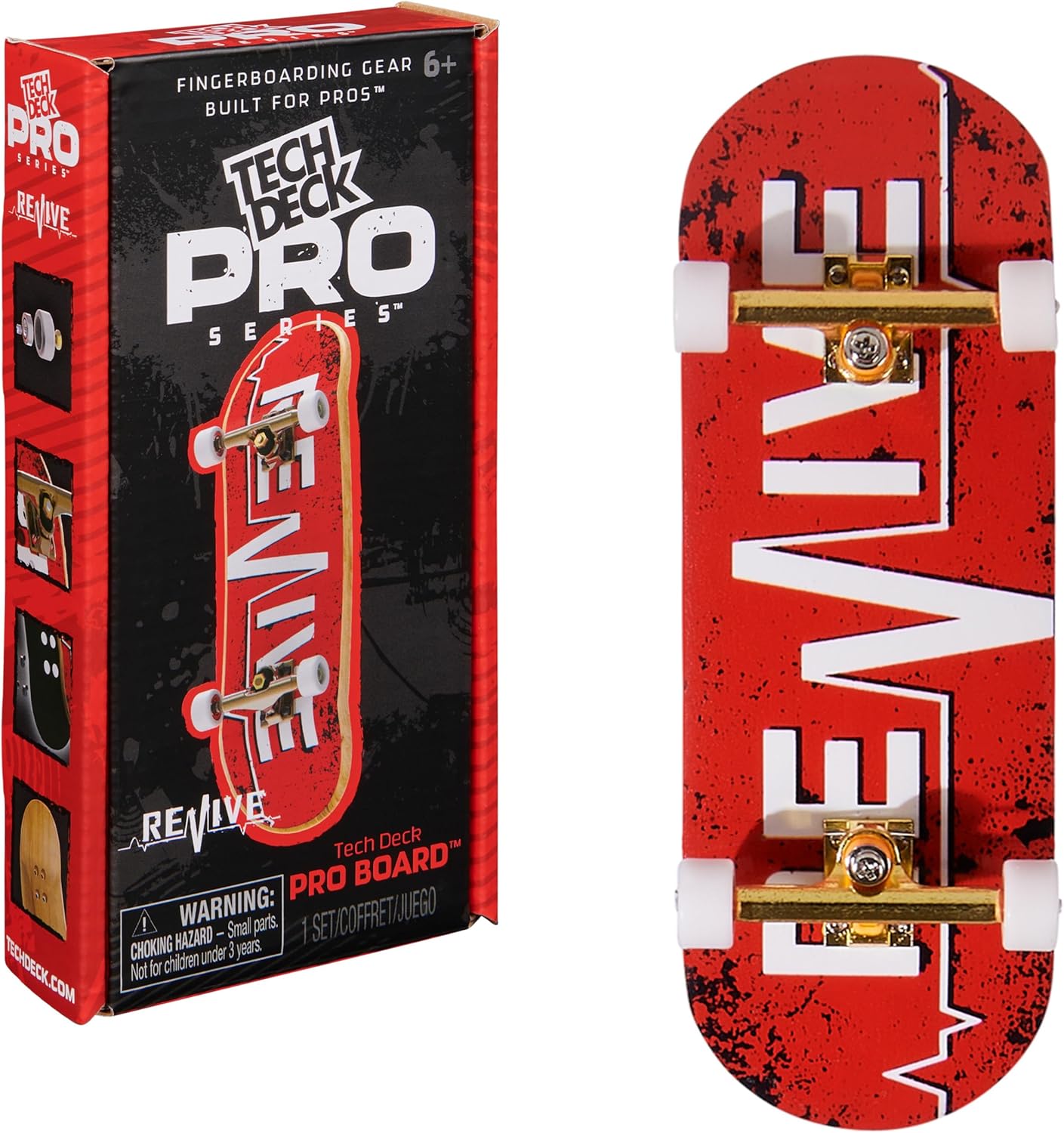 Tech Deck Pro Series Finger Board with Storage Display Case