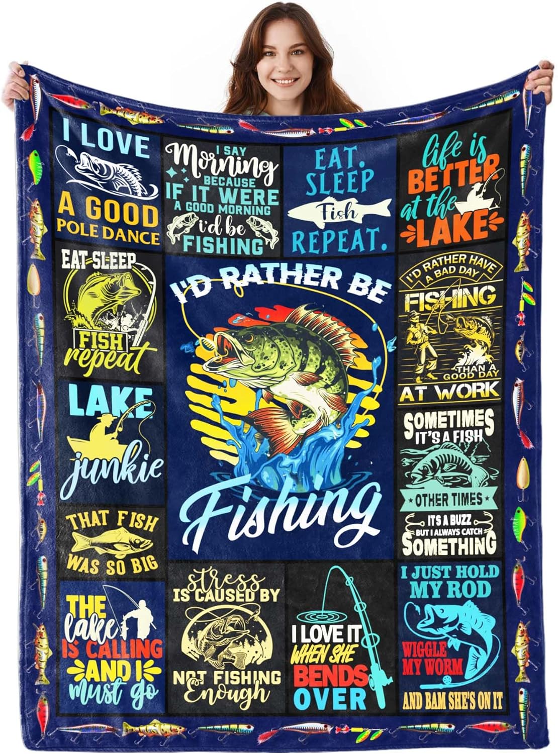 Cozy Fishing Blanket for Fishing Enthusiasts!
