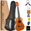 EASTROCK Concert Ukulele 23 inch Mahogany Beginner Kit Review