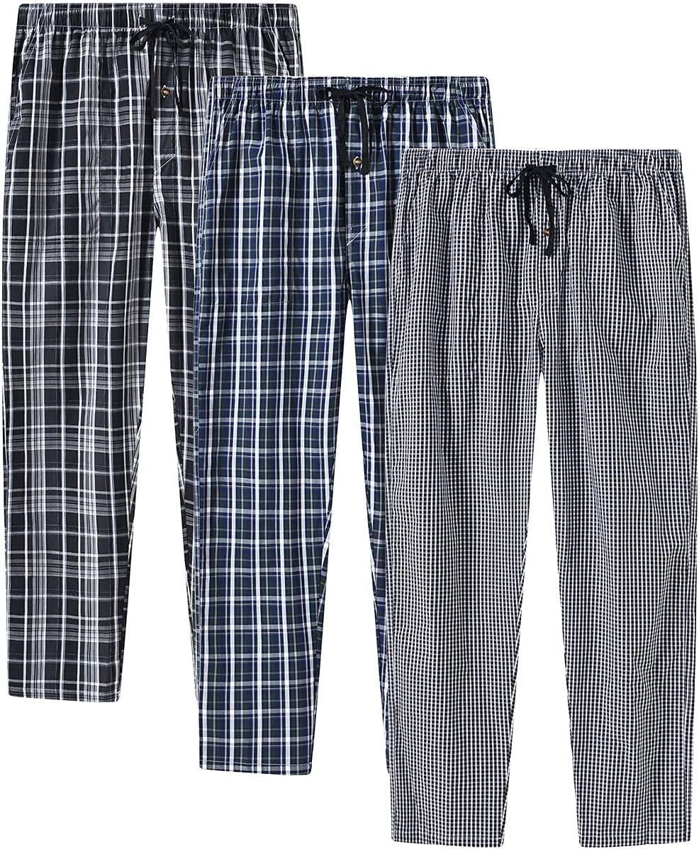 MoFiz Mens Cotton Pajama Pants for Ultimate Comfort and Style