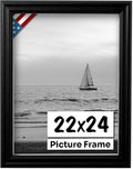 Black 22x24 Picture Frame.75 in Wide - Classic Black Frame