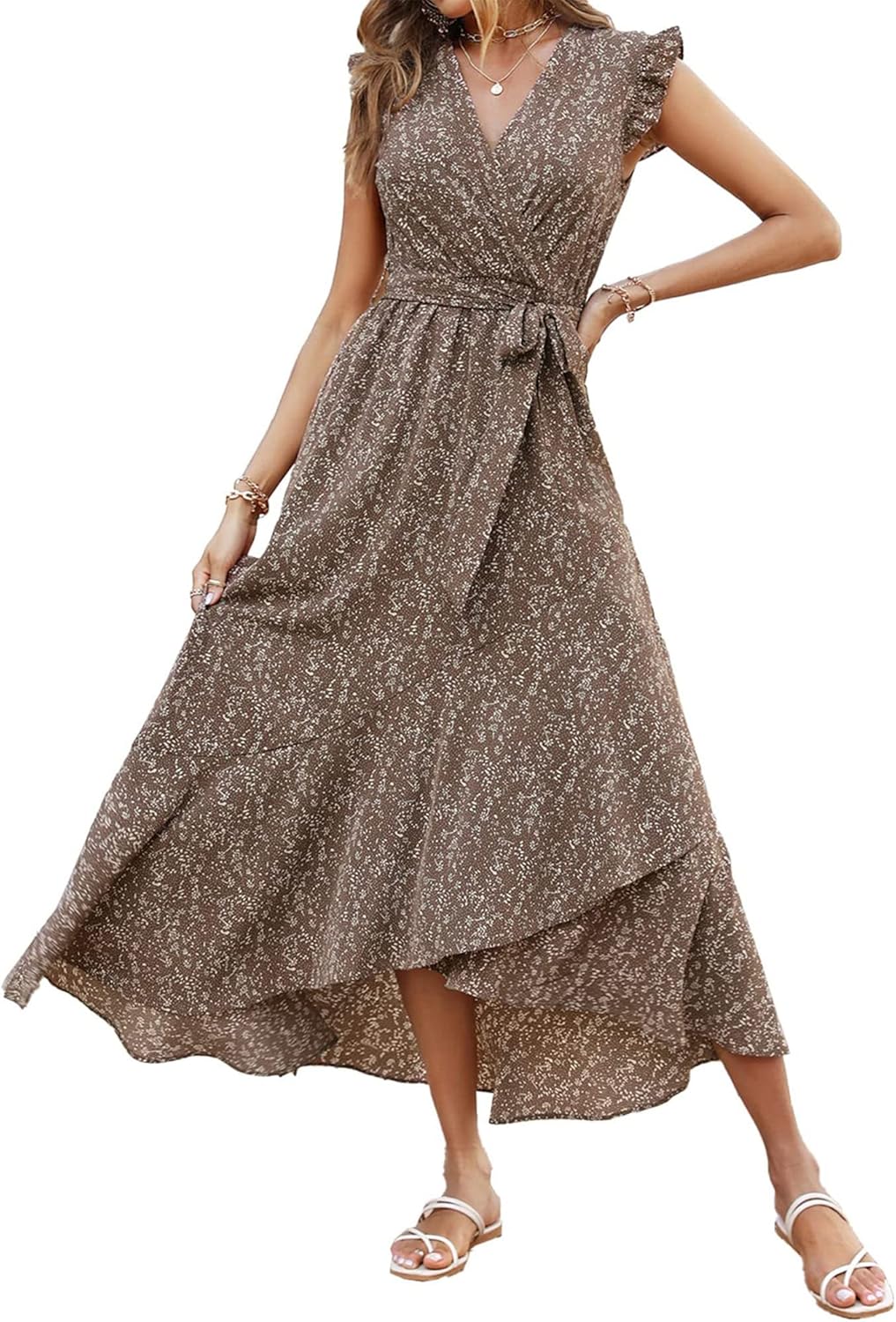 Floral Maxi Dress for Women - Perfect for Summer Weddings