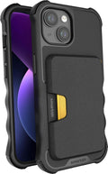 Smartish iPhone 15 Protective Case with Wallet - Heavy Duty Grip