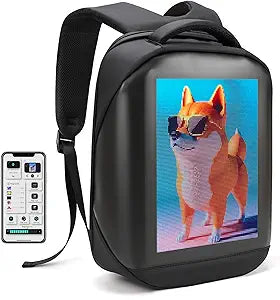 Raoaoqoon LED Backpack with Programmable Screen for Laptops