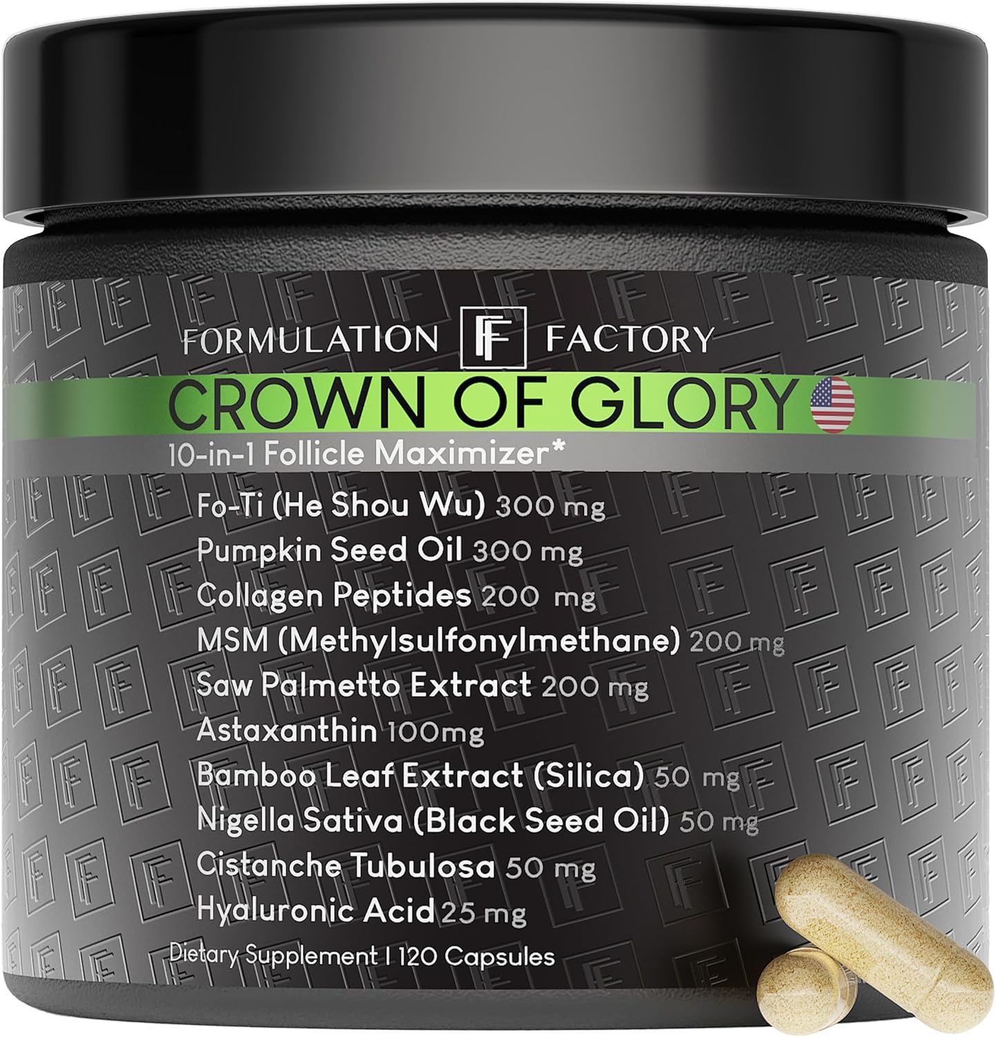Crown of Glory 10-in-1 Hair Growth Maximizer for Thicker Hair