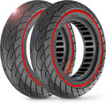 BANGTING 2-Pack 10x2.125 Tubeless Scooter Tires - Puncture-Resistant