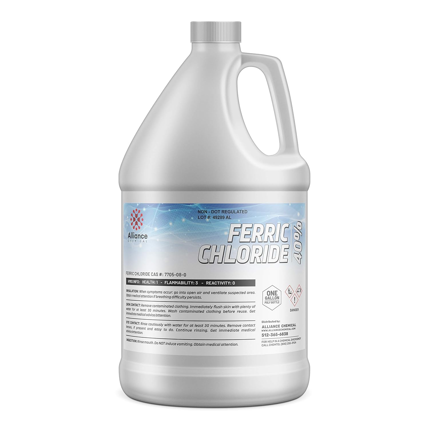 Ferric Chloride 40% Solution for Water Treatment and Etching