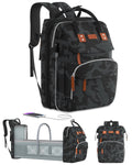 Diaper Bag Backpack with Changing Station - Large 25L Camo
