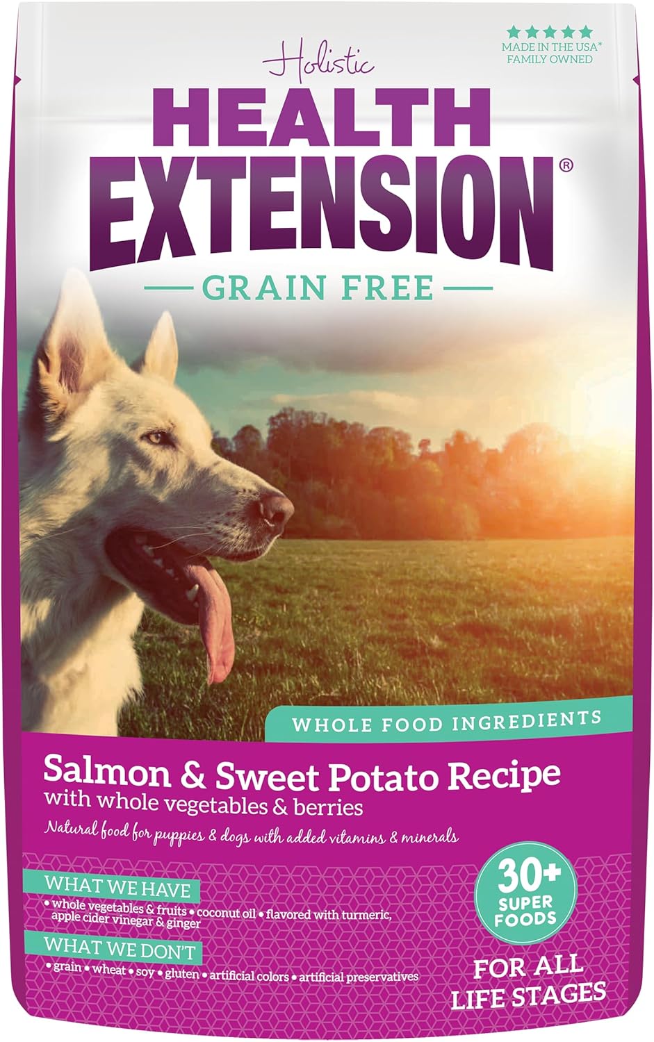 Health Extension Grain Free Salmon & Sweet Potato Dog Food Review
