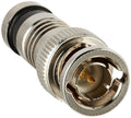 C2G RG6 Compression BNC Connector Multipack (10 Pack) - Quick Cable