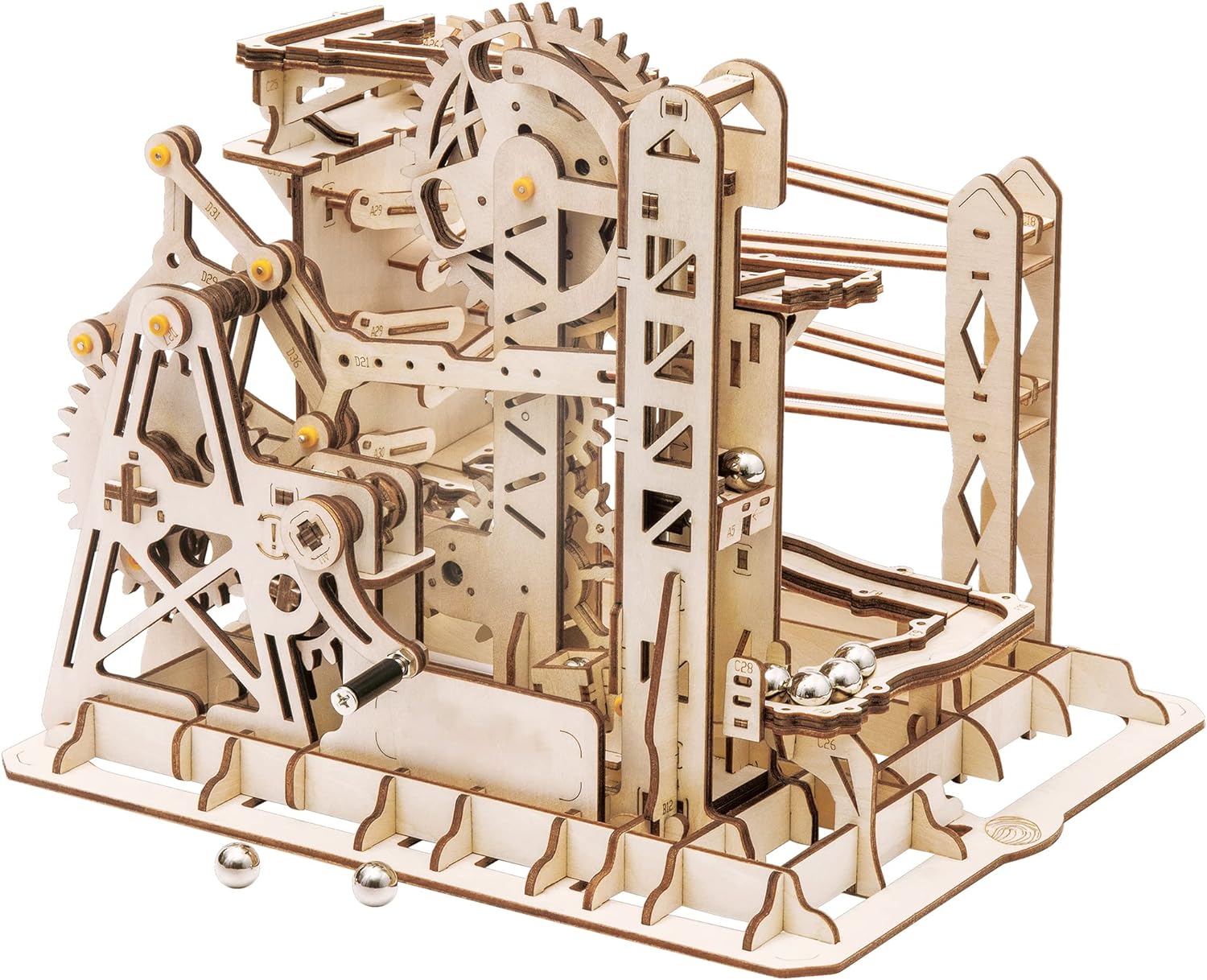 Marble Explorer DIY Kit - Rowood Wooden Town Model