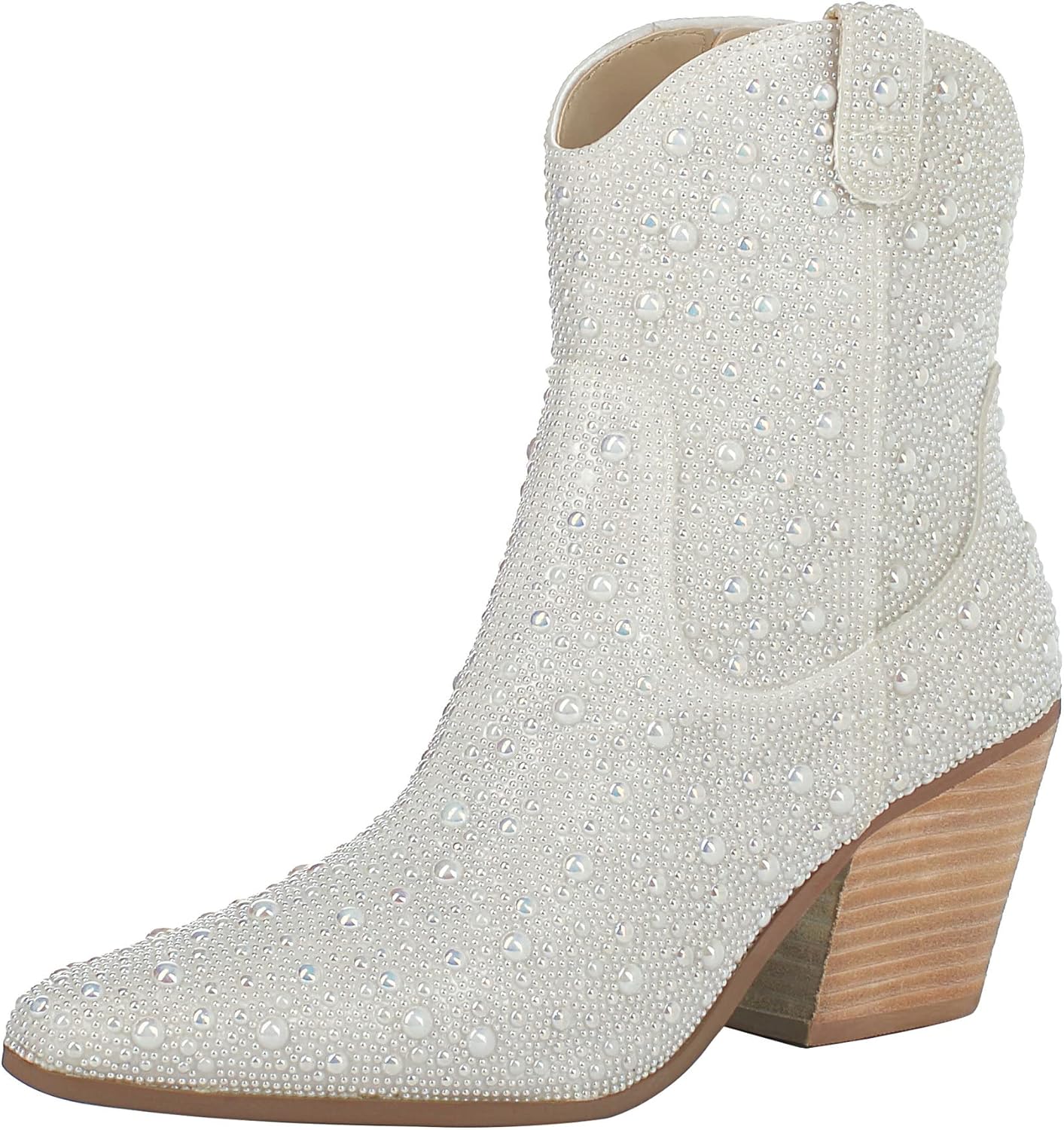 FIFSY Women Rhinestone Cowboy Boots for Sparkly Style Lovers