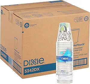 Dixie PerfecTouch 12 Oz Insulated Paper Hot Coffee Cups Review