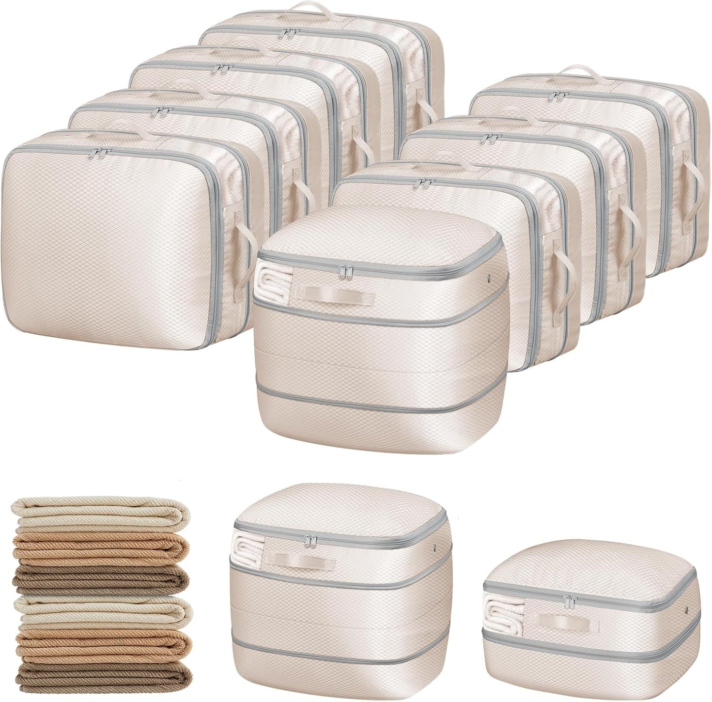 DIMJ Compression Storage Bags for Space Saving and Organization
