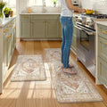 Anti Fatigue Kitchen Mats 2PC 20in x 59in + 20in x 32in - Comfort Foam