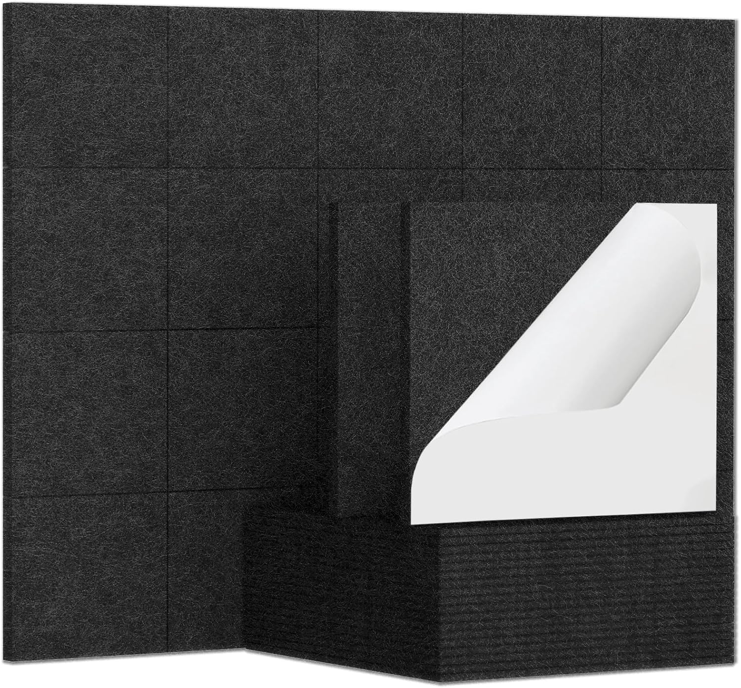 TroyStudio Self Adhesive Acoustic Panels for Sound Absorption
