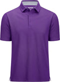 MAGCOMSEN Men's Polo Shirt Classic Fit Short Sleeve - Cooling Comfort