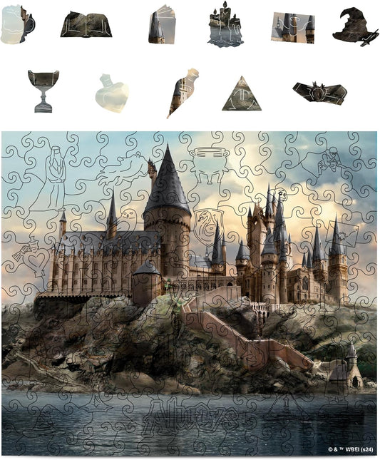 Harry Potter Puzzle - Hogwarts Castle - Unique Wooden Jigsaw