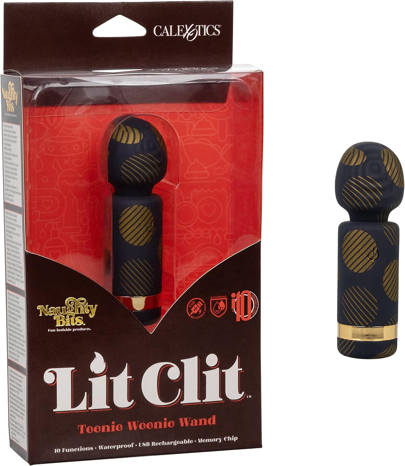 Naughty Bits Lit Clit Teenie Weenie Wand for Ultimate Pleasure