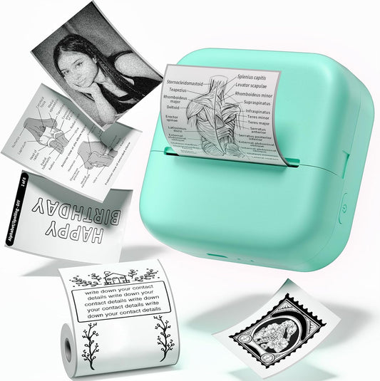 Inkless Mini Photo Printer for Study & Fun! | Ponek