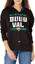 Zubaz Women's Pullover Hoodie - Team Color Zebra Liner