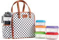 Fit & Fresh Lunch Bag For Women - Insulated, Leakproof & Spacious