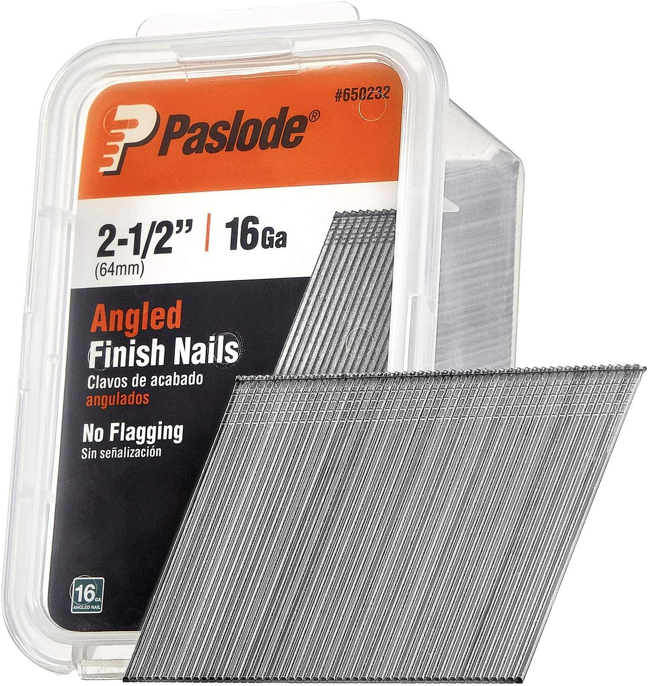 Paslode 20 Degree Angled Galvanized Finishing Nails for Efficiency
