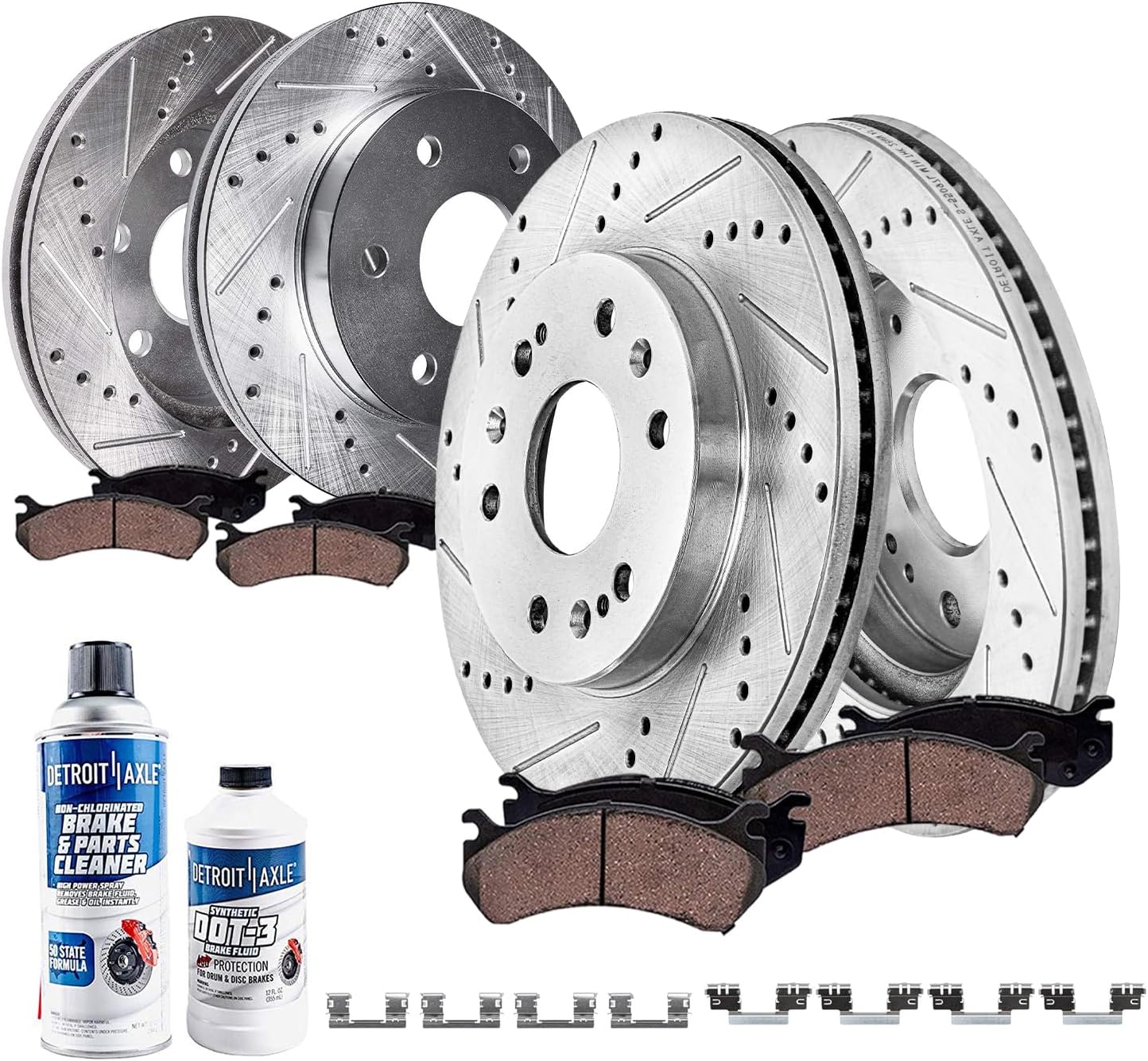 Detroit Axle Brake Kit for Chevy GMC Silverado Tahoe Yukon XL