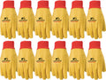 Polyester and Cotton Handy Andy Gloves - Bulk 12-Pack, XL