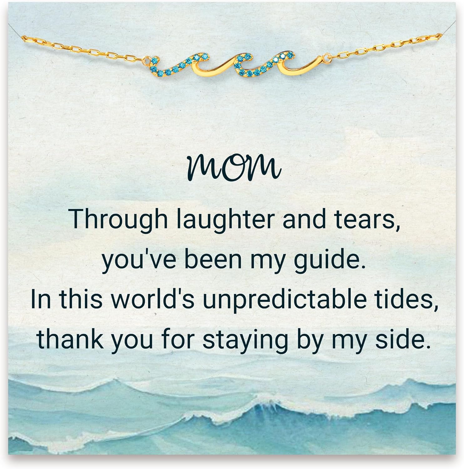 Wave Bracelet for Women - Perfect Birthday Gifts for Mom