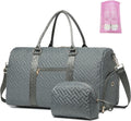 Duffle Bag for Travel Weekender with Shoe Compartment - 50L Carry On