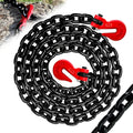3/8ft Transport Binder Chain G80 Heavy Duty Log Chain 10ft - Secure