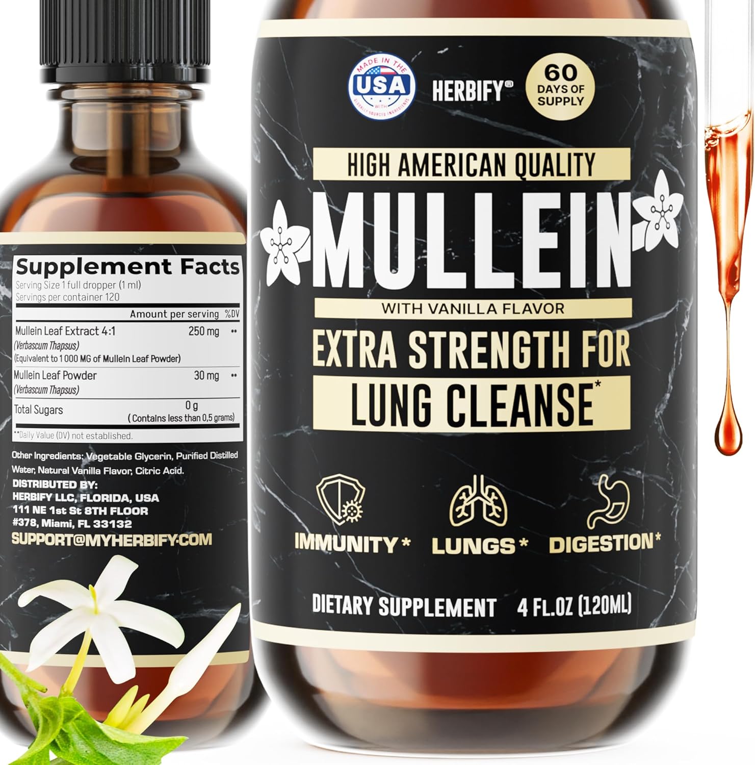 Powerful Mullein Drops for Lung Cleanse and Immune Support