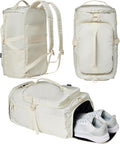Gym Bag for Women with Shoe Compartment and Wet Pocket - Convertible