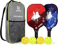 XS XSPAK Pickleball Paddles Set of 2 - Graphite Face with Bag