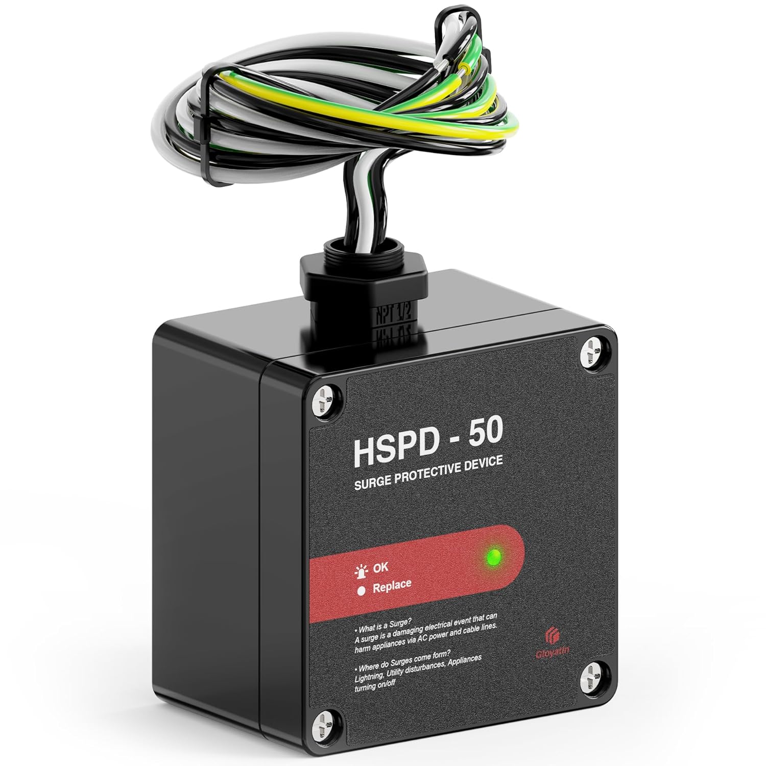 HSPD Whole House Surge Protector for Ultimate AC Surge Protection